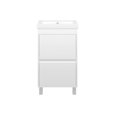 Алиса - 50 тумба 1 ящ. напольная белая эмаль