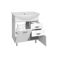 Дрея - 65 Тумба с 2-мя ящ. (корзина)