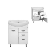 Дрея - 65 Тумба с 2-мя ящ. (корзина)