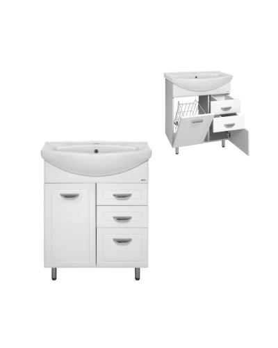 Дрея - 65 Тумба с 2-мя ящ. (корзина)