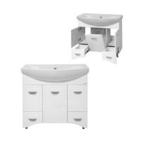 Дрея - 86 Тумба 2 ящ. (корзина)