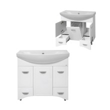 Дрея - 86 Тумба 2 ящ. (корзина)