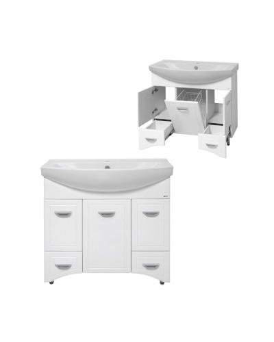 Дрея - 86 Тумба 2 ящ. (корзина)