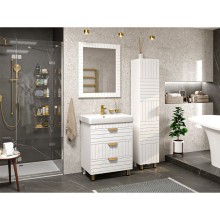 GLOSTER - 70 Тумба с 3 ящ. напольная, белый