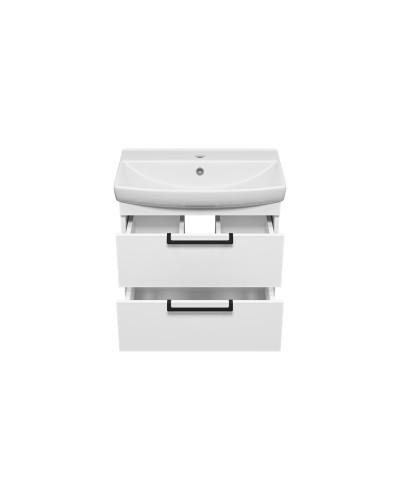 Клермонт - 60 тумба подвесная 2 ящ. (эмаль)