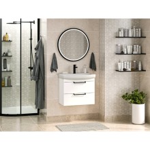 Клермонт - 60 тумба подвесная 2 ящ. (эмаль)