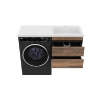 Коломбо - 60 Тумба под стиральную машину подвесная 2 ящ.
