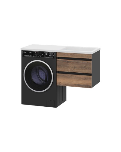 Коломбо - 60 Тумба под стиральную машину подвесная 2 ящ.