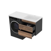 Коломбо - 60 Тумба под стиральную машину подвесная 2 ящ.