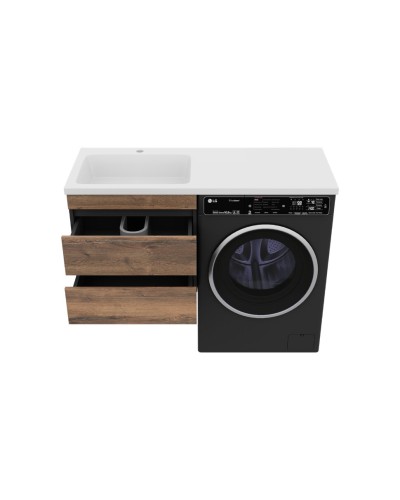 Коломбо - 60 Тумба под стиральную машину подвесная 2 ящ.