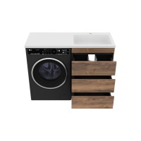 Коломбо - 60 Тумба под стиральную машину напольная 3 ящ.