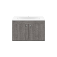 Пайн - 70 Тумба прямая подвесная (Дуб Уайт Ревер)