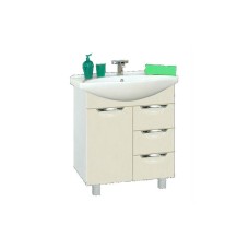 Орхидея - 65 Тумба с 3 ящ. бежевая эмаль