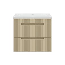 ARIANA - 60 Тумба подвесная с 2 ящ. капучино (эмаль)