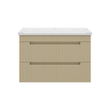 ARIANA - 80 Тумба подвесная с 2 ящ. капучино (эмаль)