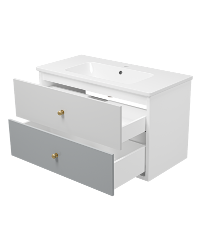 Анастейша -100 Тумба подвесная с 2 ящ.