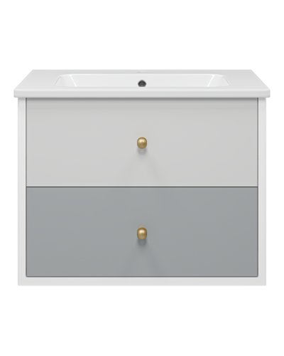 Анастейша - 80 Тумба подвесная с 2 ящ.