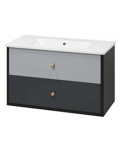 Кристиан -100 Тумба подвесная с 2 ящ.