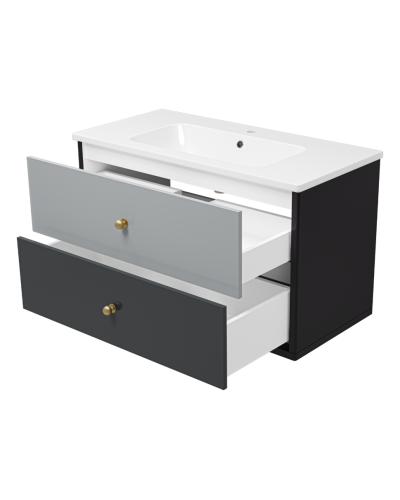 Кристиан -100 Тумба подвесная с 2 ящ.