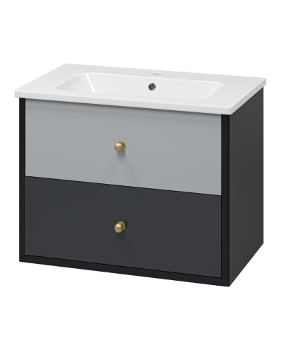 Кристиан - 80 Тумба подвесная с 2 ящ.