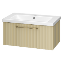 ALICANTE - 80 Тумба подвесная с 1 ящ. капучино