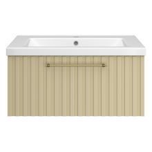 ALICANTE - 80 Тумба подвесная с 1 ящ. капучино