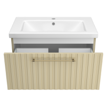 ALICANTE - 80 Тумба подвесная с 1 ящ. капучино