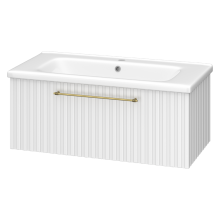 ALICANTE - 90 Тумба подвесная с 1 ящ. белый