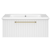 ALICANTE - 90 Тумба подвесная с 1 ящ. белый