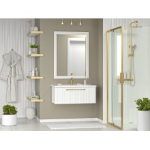 ALICANTE - 90 Тумба подвесная с 1 ящ. белый