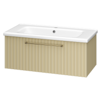 ALICANTE - 90 Тумба подвесная с 1 ящ. капучино