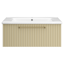 ALICANTE - 90 Тумба подвесная с 1 ящ. капучино