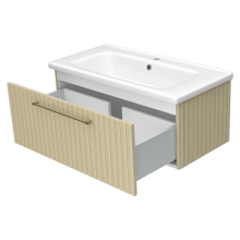 ALICANTE - 90 Тумба подвесная с 1 ящ. капучино