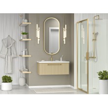 ALICANTE - 90 Тумба подвесная с 1 ящ. капучино