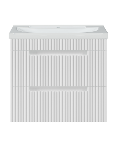 ARIANA - 60 Тумба подвесная с 2 ящ. белая (эмаль)