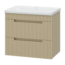 ARIANA - 60 Тумба подвесная с 2 ящ. капучино (эмаль)