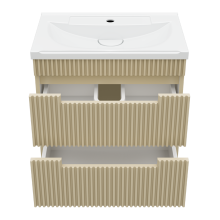 ARIANA - 60 Тумба подвесная с 2 ящ. капучино (эмаль)