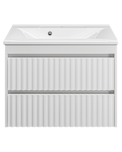 BALATON - 75 Тумба подвесная с 2 ящ., белый