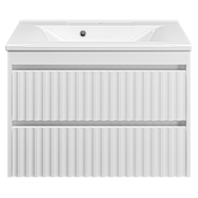 BALATON - 80 Тумба подвесная с 2 ящ., белый