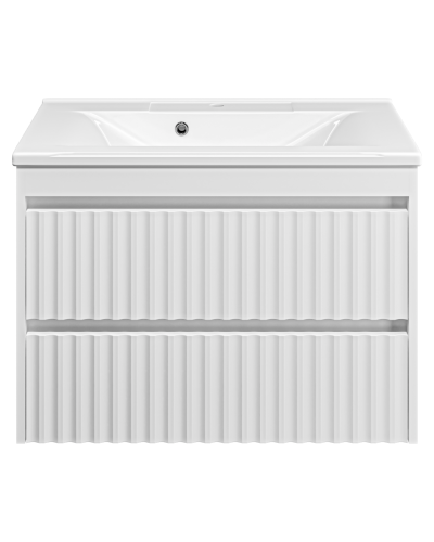 BALATON - 80 Тумба подвесная с 2 ящ., белый