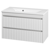 BALATON - 90 Тумба подвесная с 2 ящ., белый