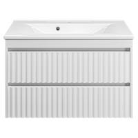 BALATON - 90 Тумба подвесная с 2 ящ., белый