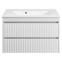 BALATON - 90 Тумба подвесная с 2 ящ., белый