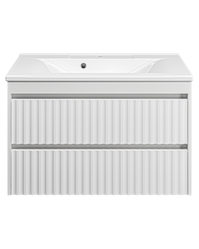 BALATON - 90 Тумба подвесная с 2 ящ., белый