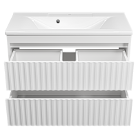 BALATON - 90 Тумба подвесная с 2 ящ., белый