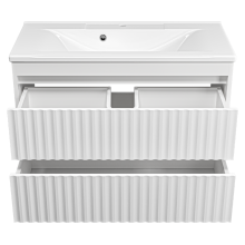 BALATON - 90 Тумба подвесная с 2 ящ., белый