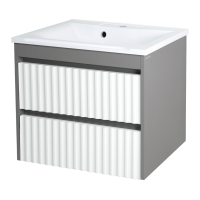 BALATON - 90 Тумба подвесная с 2 ящ., комбинированный