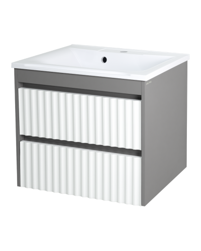 BALATON - 90 Тумба подвесная с 2 ящ., комбинированный