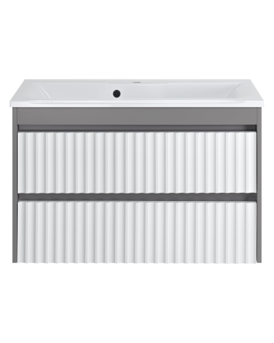 BALATON - 90 Тумба подвесная с 2 ящ., комбинированный