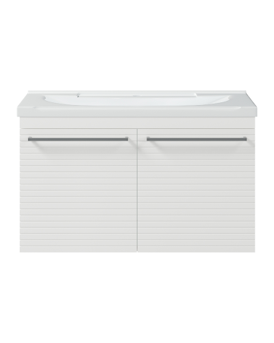 CATANIA - 80 Тумба подвесная белая (эмаль)